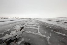 Из-за непогоды ограничено движение на участке трассы в Карагандинской области