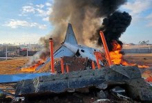 В Южной Корее разбился пассажирский самолет