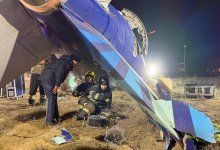 Пострадавших при крушении самолета в Актау кыргызстанцев доставили в аэропорт