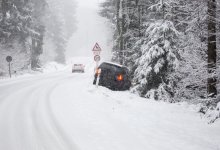 Ухудшение погоды: закрыт участок автодороги в Акмолинской области