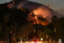 Огненные торнадо атаковали Лос-Анджелес (ВИДЕО)