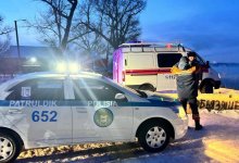 Автомобиль с людьми упал в Иртыш: рыбаки нашли тело