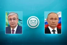 Токаев поздравил Путина с историческим юбилеем