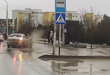 Водителя, намеренно окатившего лужей людей, требуют арестовать казахстанцы