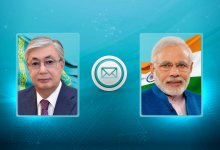 Токаев поздравил Нарендру Моди с Днем Республики