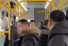 Хор улановцев устроил концерт в автобусе Астаны (ВИДЕО)