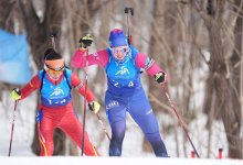 Казахстанские биатлонистки завоевали бронзу зимних Азиатских игр