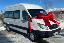 Дети с особыми потребностями в Кегене получили инватакси