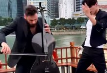 Димаш Кудайберген прокатился с виолончелистом на лодке и восхитил фанатов