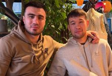 Шавкат Рахмонов встретился с узбекским боксером