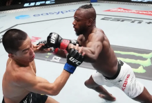 Рассечение под левым глазом и нокаут: Асу Алмабаев проиграл бой в UFC