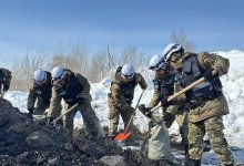 Действия при паводках отработали спасатели Восточного Казахстана