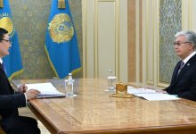 Токаев принял акима области Абай