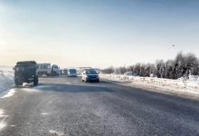 Гигантские пробки начали рассасываться в области Абай