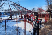 Юрты из металла начали производить в Алматинской области