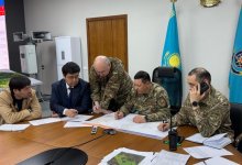 Крупный степной пожар тушат в Павлодарской области