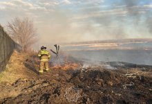 Дым возле парка аттракционов напугал жителей Рудного