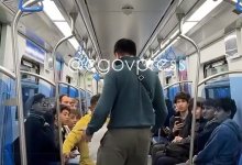 Блогер устроил "драку" с актером в метро Алматы (ВИДЕО)