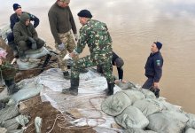 Село в Акмолинской области защитили от наводнения