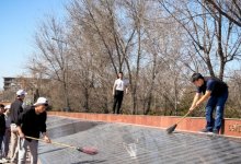 Партия AMANAT запустила масштабную акцию по благоустройству памятников к 80-летию Великой Победы