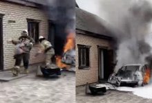 Пожар расплавил двери и окна: мать с младенцем спасли в Атырау