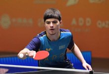 Казахстанец выступит на престижном турнире по настольному теннису во Франции