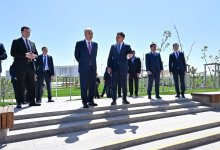 Президент посетил парк Shymkent City