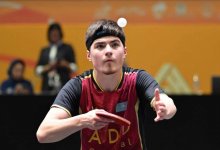 Алан Курмангалиев завоевал золото на турнире по настольному теннису во Франции