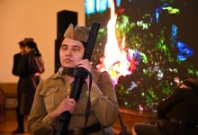 Спектакль к 100-летию Алии Молдагуловой поставили в Актюбинской области