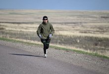 80 км в честь 80-летия Победы: военнослужащий из Караганды посвятил марафон ветеранам