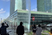 "Фонтан" в Астане рассмешил Казнет (ВИДЕО)