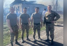 Kарагандинские гвардейцы проявили героизм во имя детей