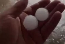 Град размером с куриное яйцо прошелся в Акмолинской области