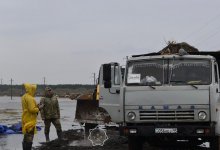 Паводки в СКО: защитный вал прорвало в одном из сел (ВИДЕО)