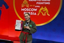 Девушка-полицейский из Павлодара победила на международном турнире по рукопашному бою