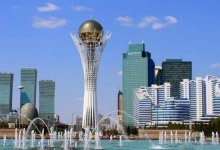 Сезон фонтанов начался в Астане и Алматы