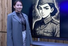 Студентка создала комикс о герое Советского Союза в Актобе
