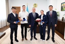 Спустя 8 месяцев после Олимпиады вручили ключи от квартир спортсменам в Алматы