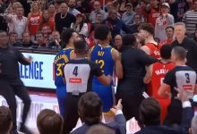 Матч NBA завершился массовой потасовкой (видео)