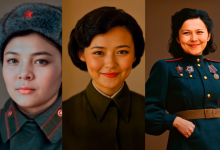 Снимки казахстанских героинь ВОВ оживили казахстанцы