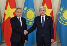 То Лам поблагодарил Токаева и народ Казахстана за радушный прием
