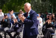 Парад Победы в Астане: семейчане следили за событием на LED-экране