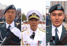 "Служим с честью!" – участники парада в Астане обратились к казахстанцам