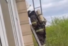 Спасатель упал с высоты в ВКО (ВИДЕО)