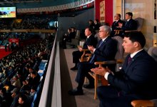 Токаев посетил турнир Qazaqstan Barysy Grand Slam (ВИДЕО)