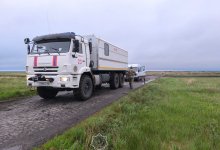 15 туристов застряли в грязи в Костанайской области