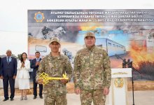 Современное депо МЧС открыли в селе Букейхан