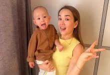 Невестка и внук Розы Рымбаевой покривлялись перед зеркалом