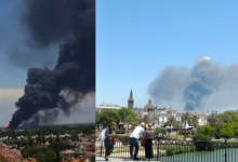 Ядовитое облако накрыло город в Испании