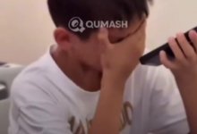 "Мама, я поступил": школьник из Шымкента расплакался от радости (ВИДЕО)